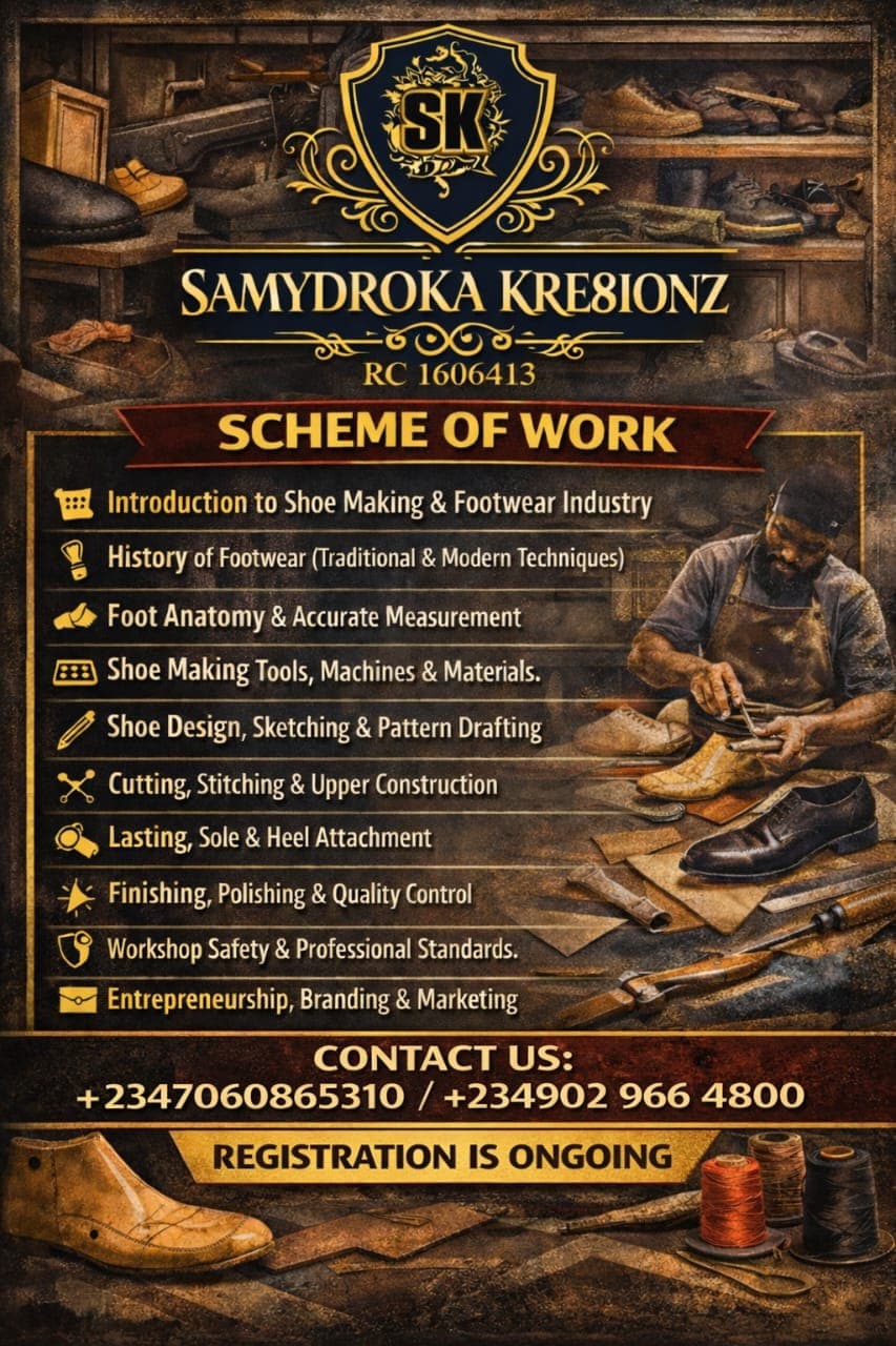 Samydroka training program flyer